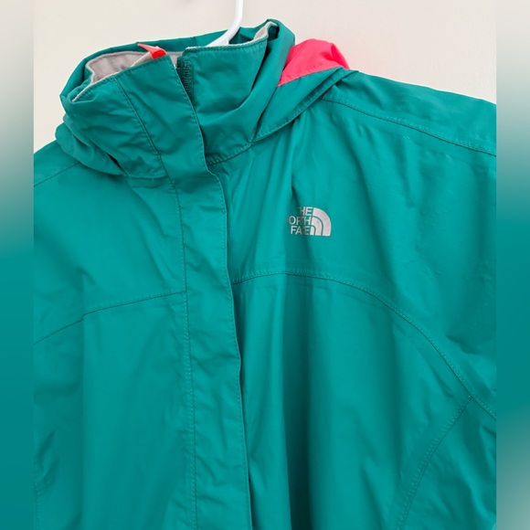 The North Face Kids Turquoise  Raincoat - Picture 2 of 7